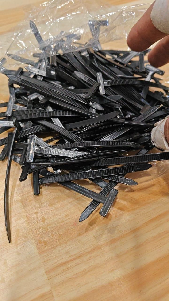 Zip String Wire Lock - Nylon Cable Tie (Pack of 30Pcs)