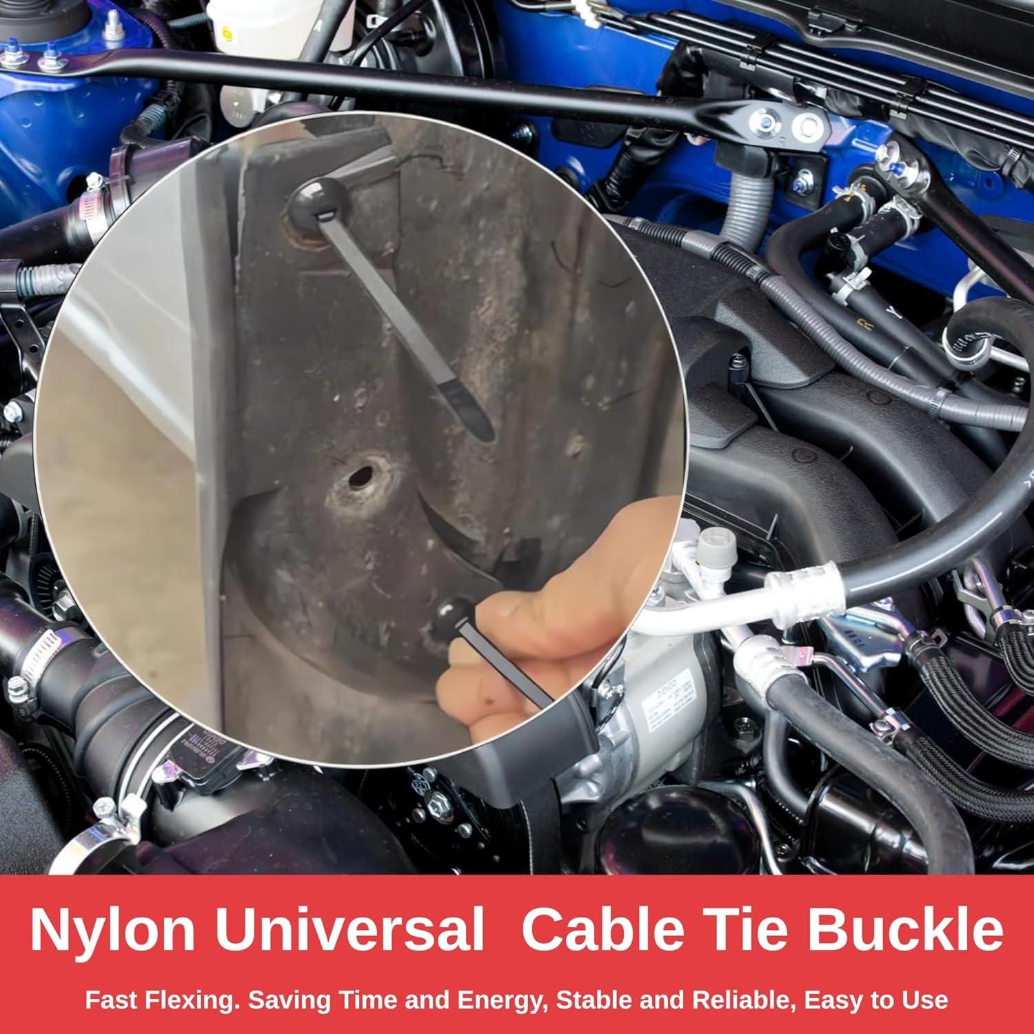 Zip String Wire Lock - Nylon Cable Tie (Pack of 30Pcs)